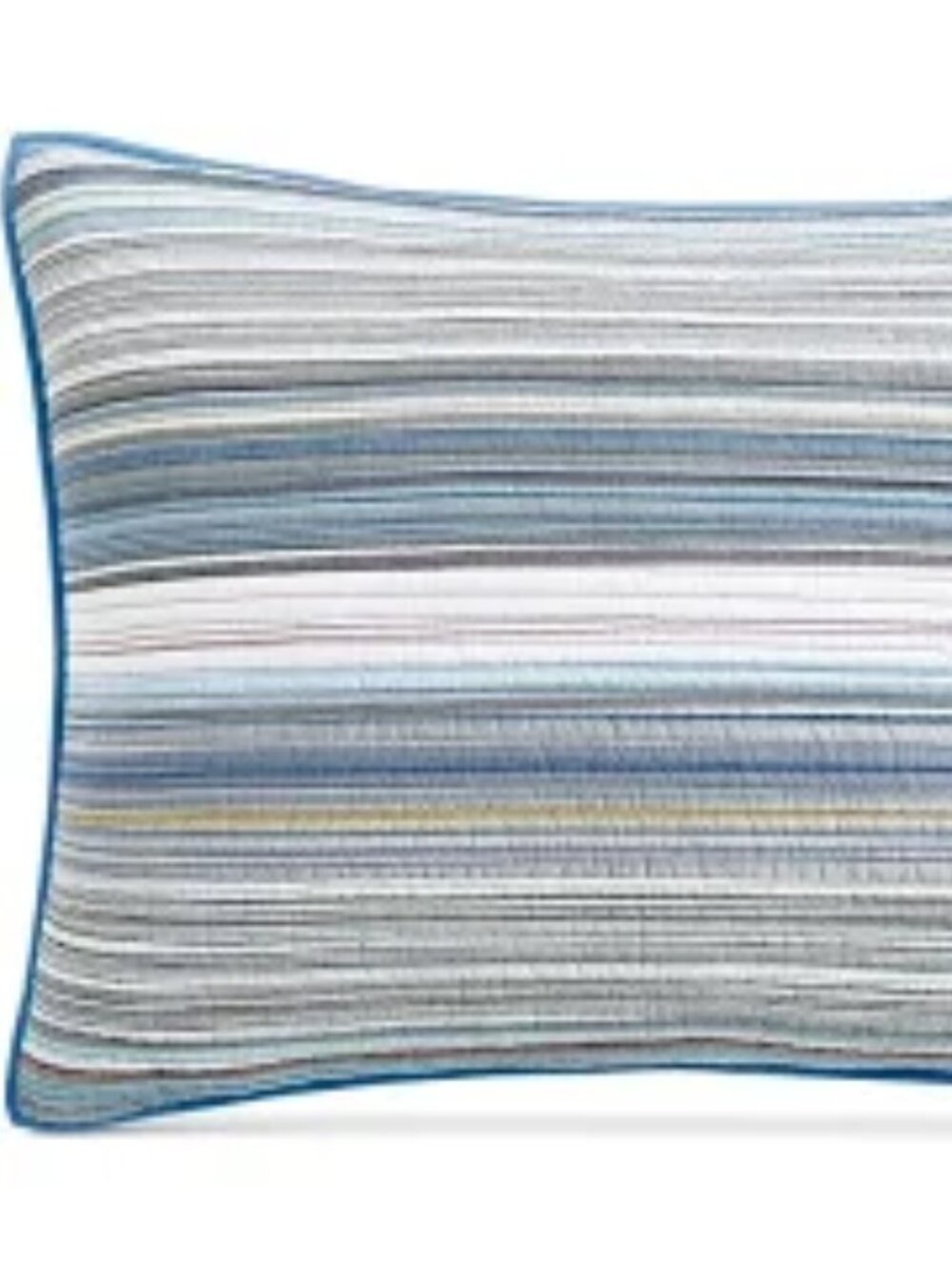 Martha Stewart Collection Coastal Yarndye Pair of Standard Shams